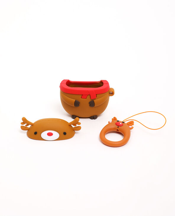 Etui à airpods marron - Pimkie