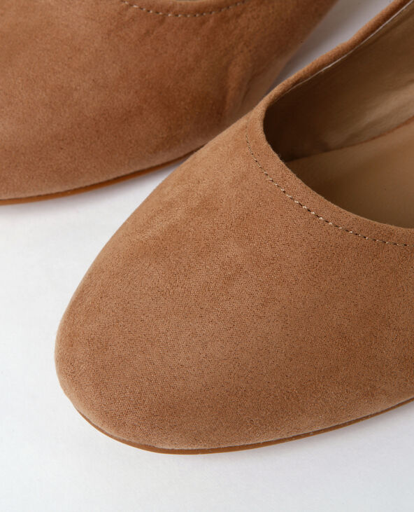 Escarpins talon recouvert marron - Pimkie