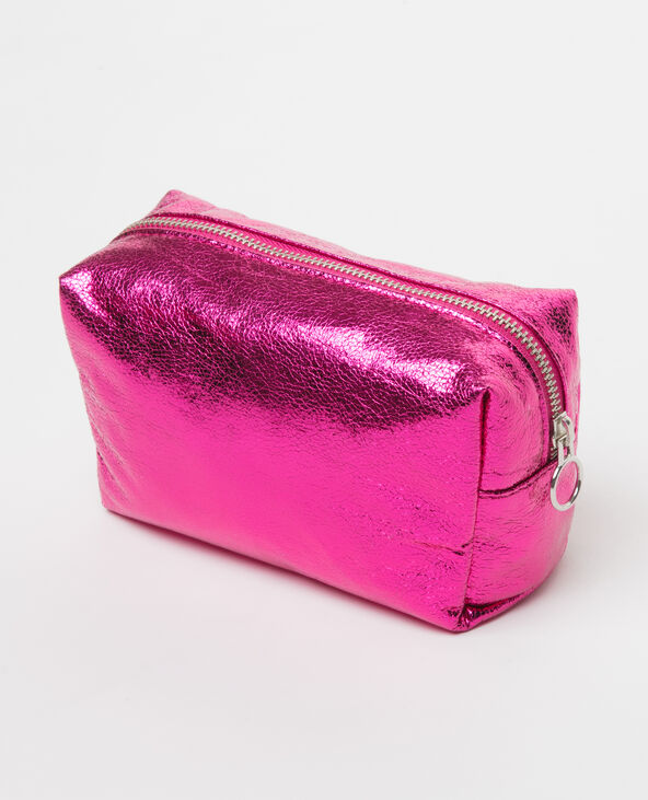 Trousse de maquillage rose fuchsia - Pimkie