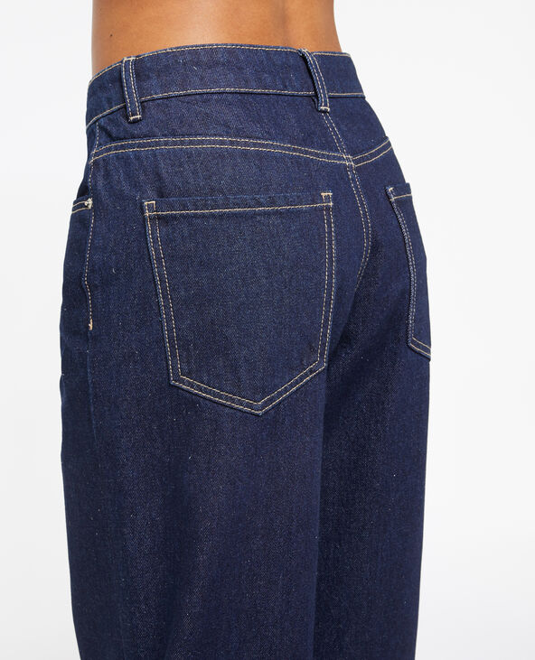 Jean wide taille haute bleu - Pimkie