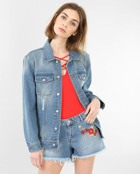 Veste jean femme pimkie outlet
