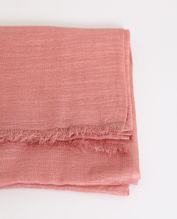 Foulard fin vieux rose - Pimkie