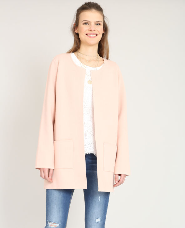 Gilet droit rose clair - Pimkie