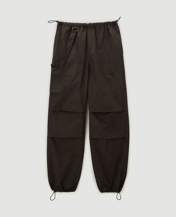 Pantalon parachute vert kaki - Pimkie