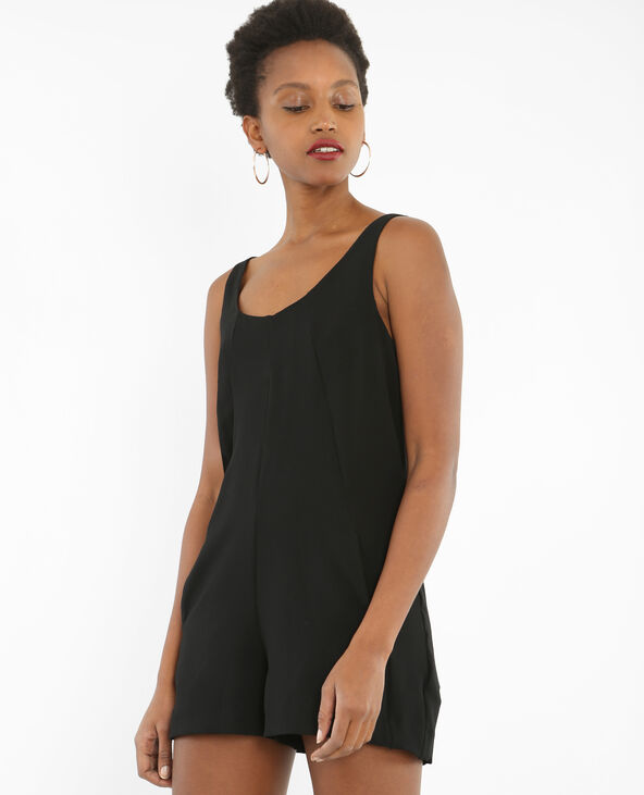 Combishort fluide noir - Pimkie