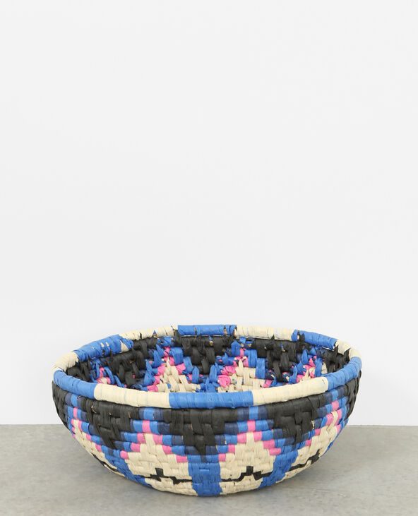 Panier en corde multicolore bleu - Pimkie