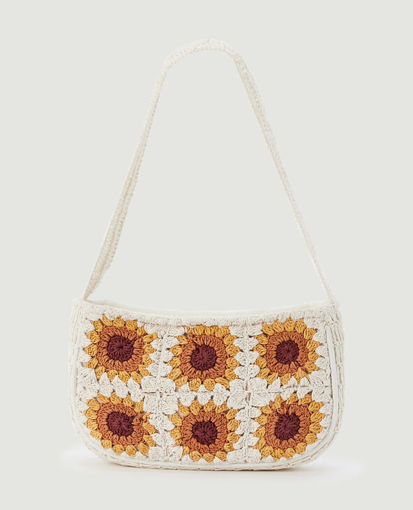 Sac en crochet blanc - Pimkie
