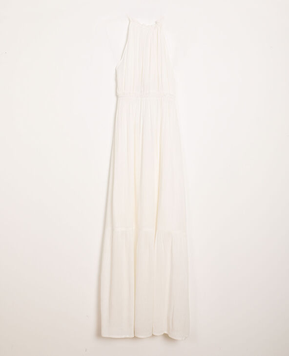 Robe à volants blanc - Pimkie