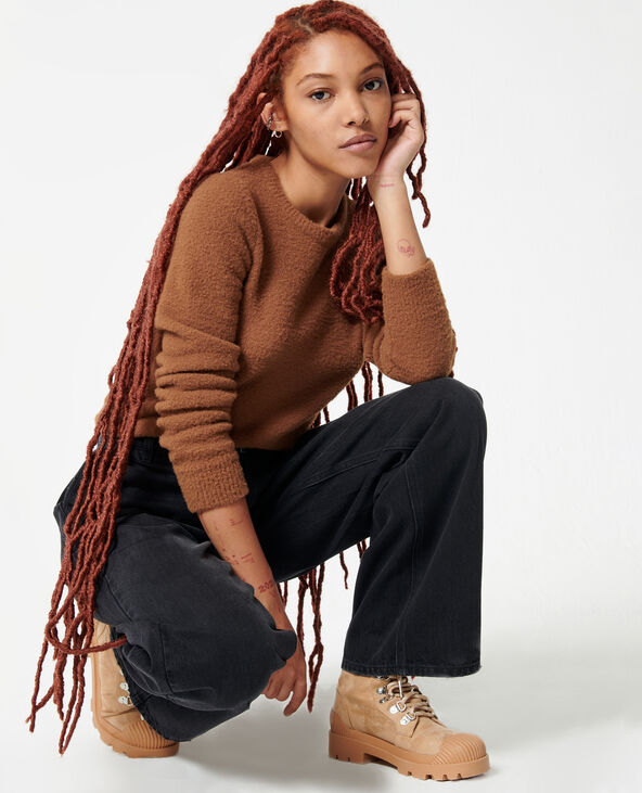 Jean baggy taille basse noir - Pimkie