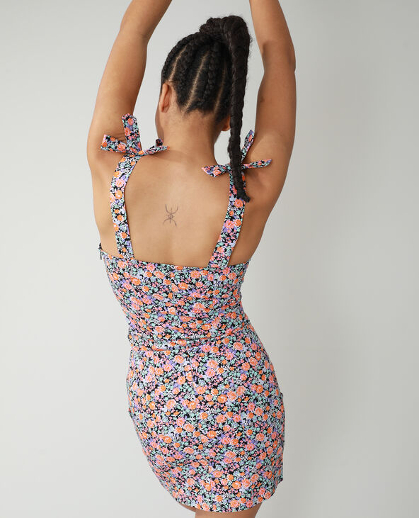 Robe fourreau fleurie best sale