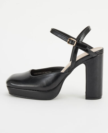 Sandales babies plateforme noir - Pimkie