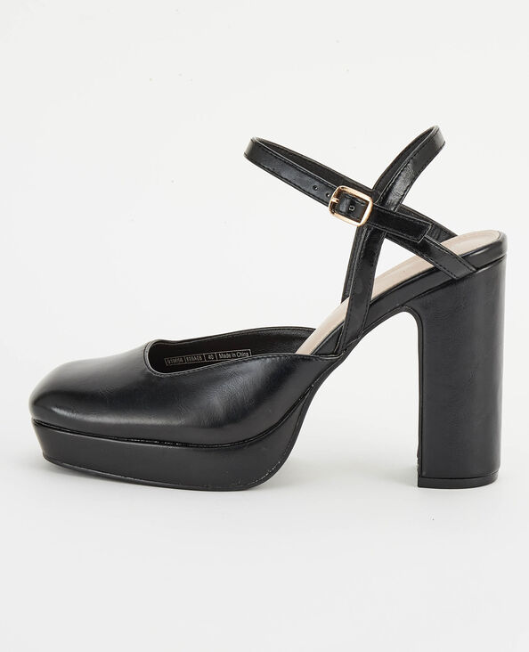 Sandales babies plateforme noir - Pimkie