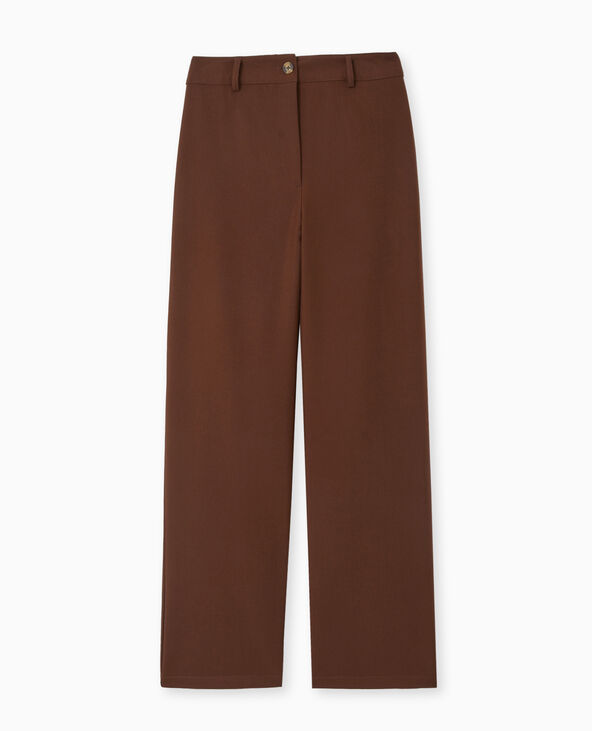 Pantalon droit city marron - Pimkie