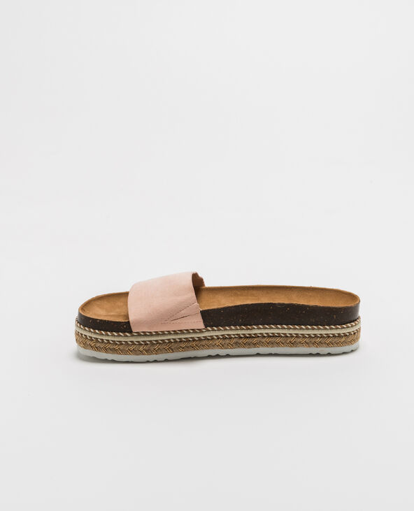 Sandales à plateforme rose clair - Pimkie