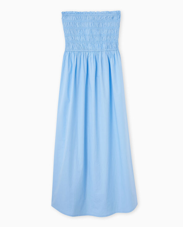 Robe bustier smockée top