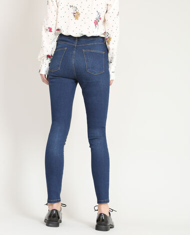 Jean skinny taille haute bleu marine - Pimkie