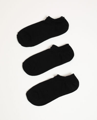 Lot de chaussettes basses noir - Pimkie