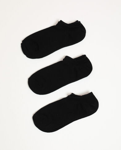 Lot de chaussettes basses noir - Pimkie