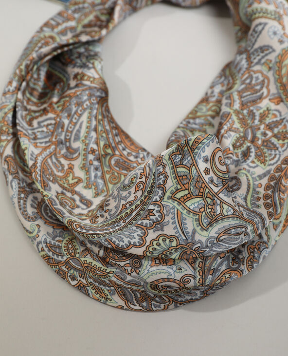 Foulard motifs cachemire écru - Pimkie