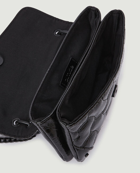 Mini sac matelassé noir - Pimkie