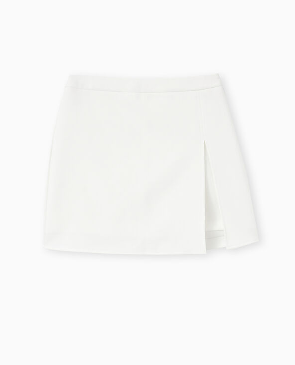 Jupe-short courte blanc - Pimkie