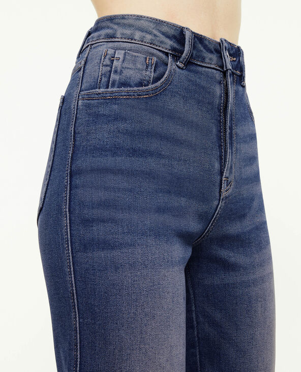 Jean droit stretch bleu foncé - Pimkie