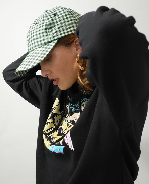 Casquette Vichy vert - Pimkie