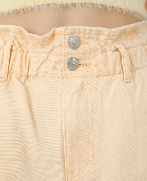 Jean mom high waist écru - Pimkie