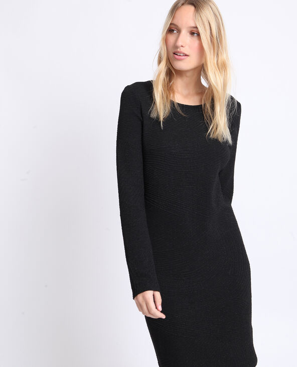 Robe à dos ouvert noir - Pimkie