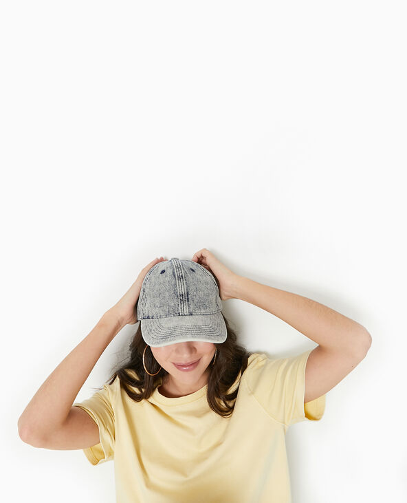 T-shirt oversize effet délavé beige - Pimkie