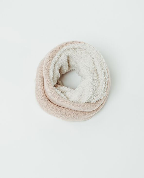 Snood en fausse fourrure lilas - Pimkie
