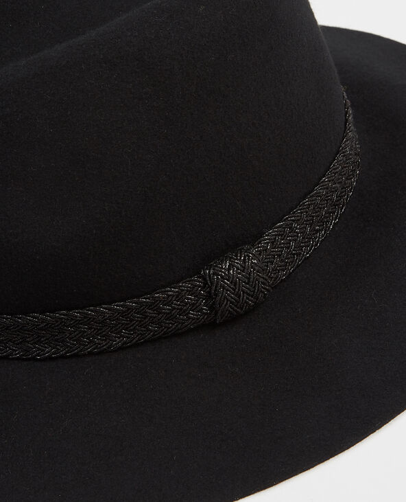 Chapeau fedora noir - Pimkie