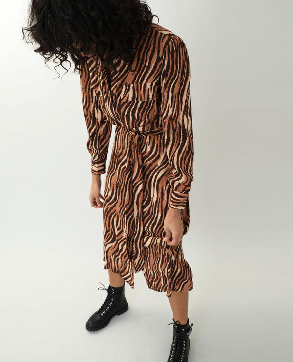 Robe imprimé tigre 2025