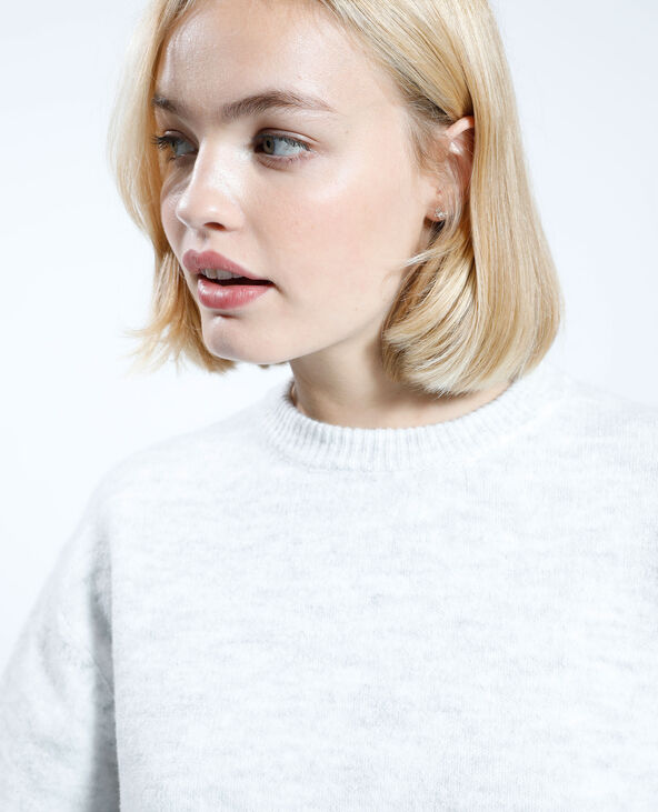 Pull basique gris clair - Pimkie