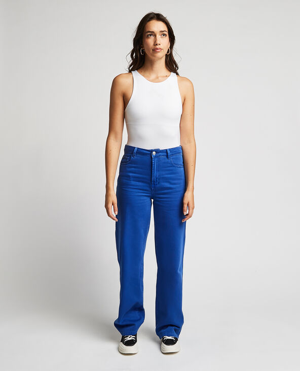 Jean cargo bleu marine - Pimkie