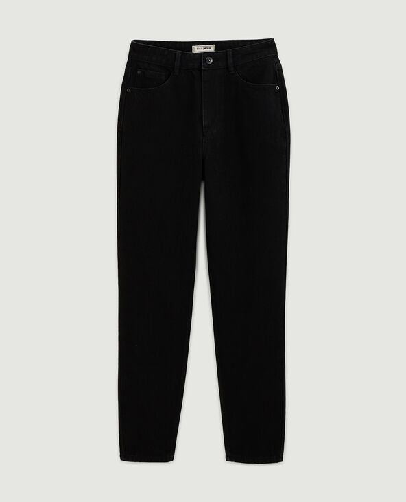 Jean mom taille haute noir - Pimkie