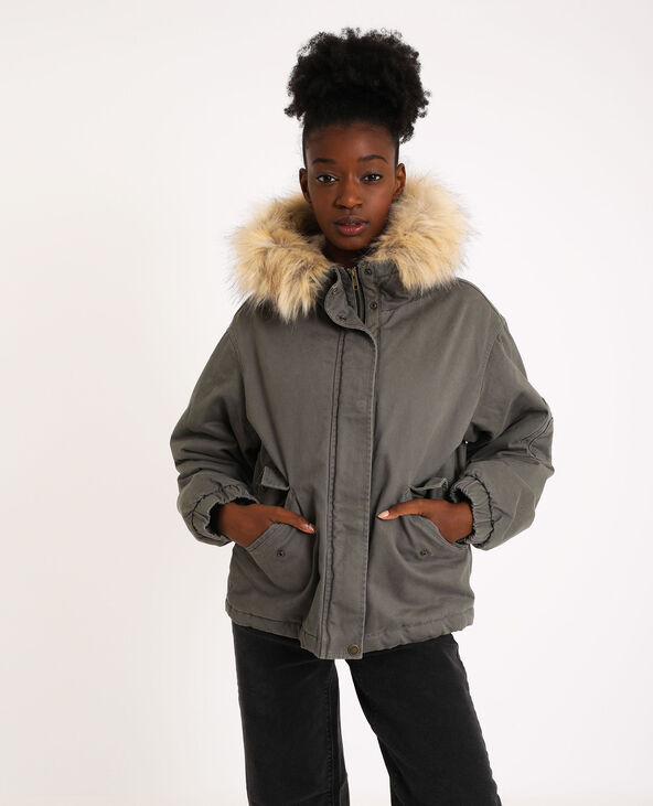 Parka courte capuche Pimkie
