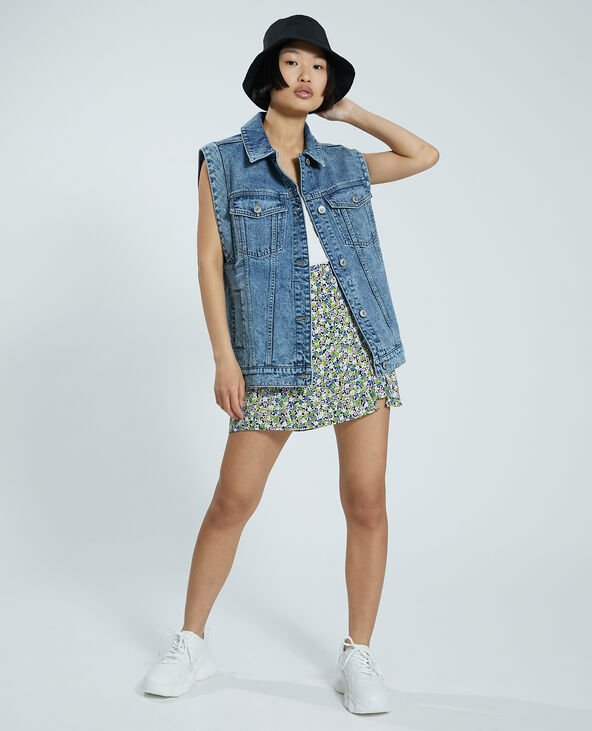 Jupe-short fluide lilas - Pimkie