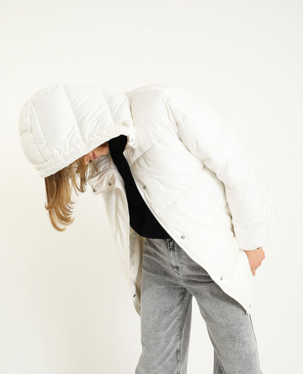 Doudoune oversized blanc - Pimkie