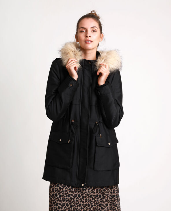 Parka chaude noir - Pimkie