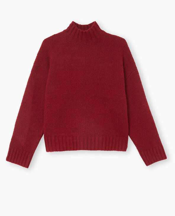 Pull col montant violet - Pimkie