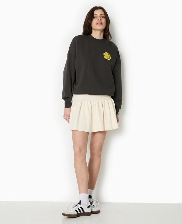 Sweat print NIRVANA noir - Pimkie