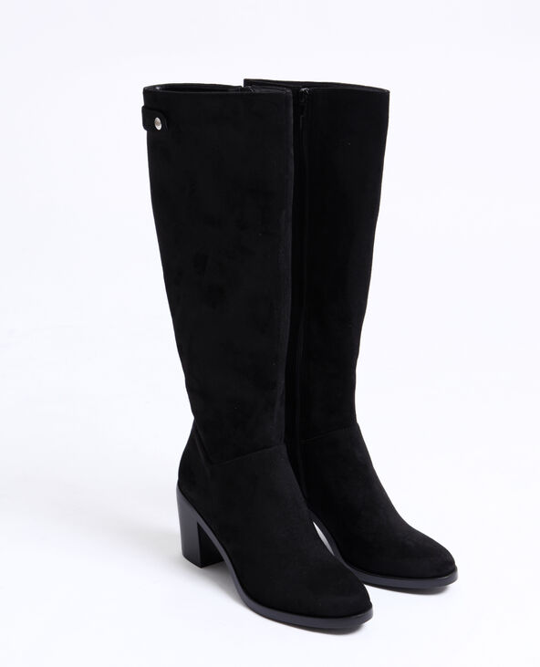 Botte suedine deals noir