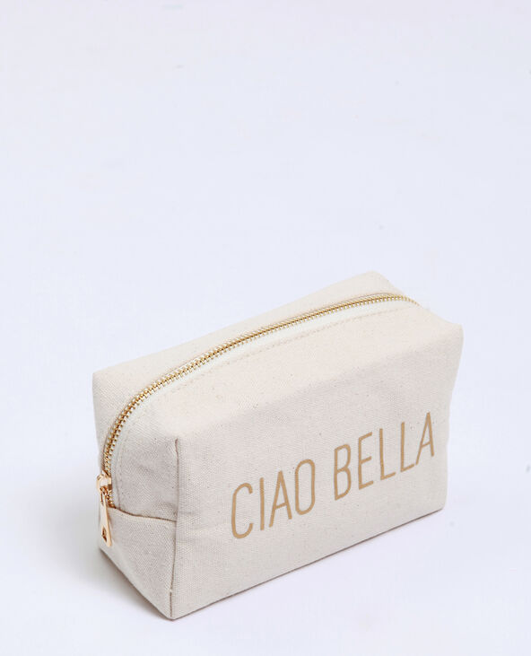 Trousse Ciao bella blanc - Pimkie