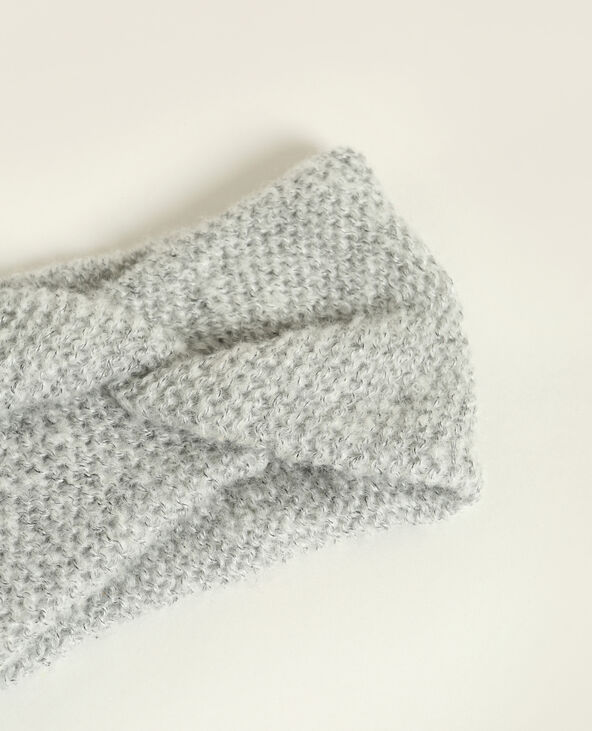 Headband croisé gris chiné - Pimkie