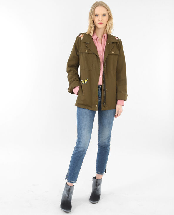 Jean skinny 7/8 fentes chevilles bleu marine - Pimkie
