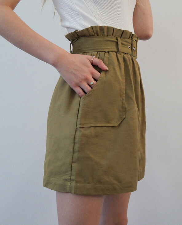 Jupe kaki on sale pimkie