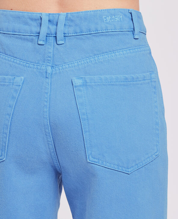 Jean large effet délavé bleu - Pimkie
