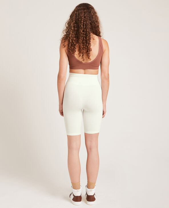 Legging court sans coutures blanc - Pimkie