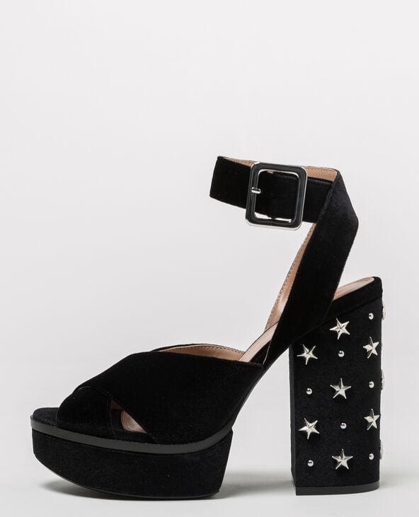 Sandale cloute noir deals